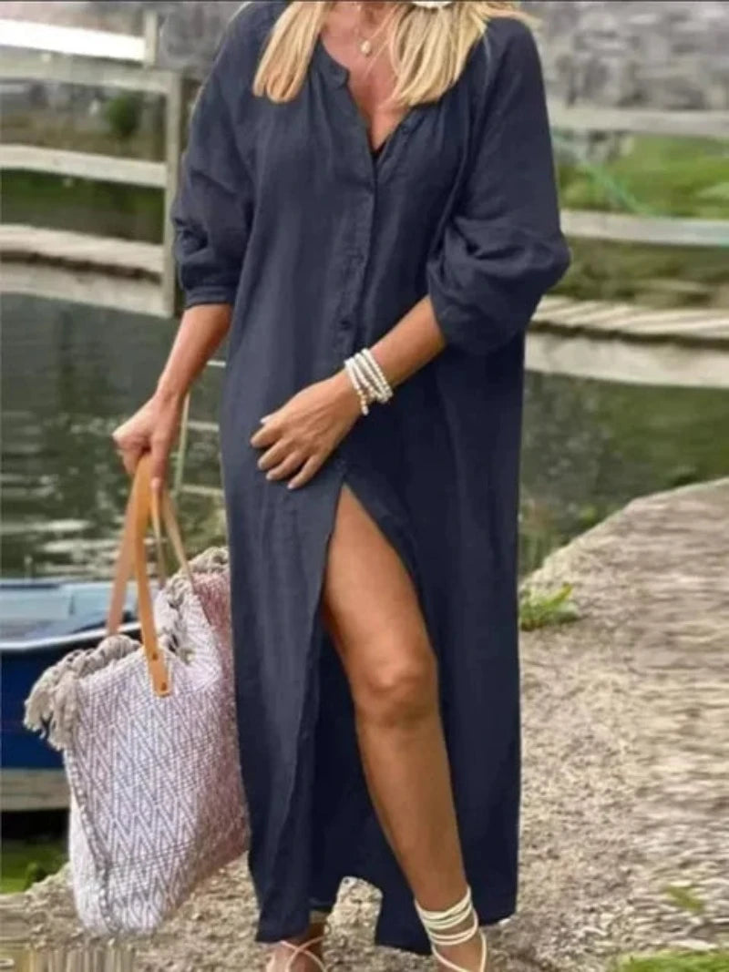 Demi - Lange Overhemdjurk