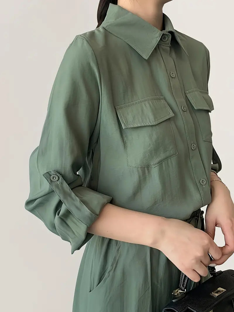 Suus - Maxi Overhemdjurk