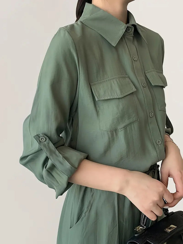 Suus - Maxi Overhemdjurk