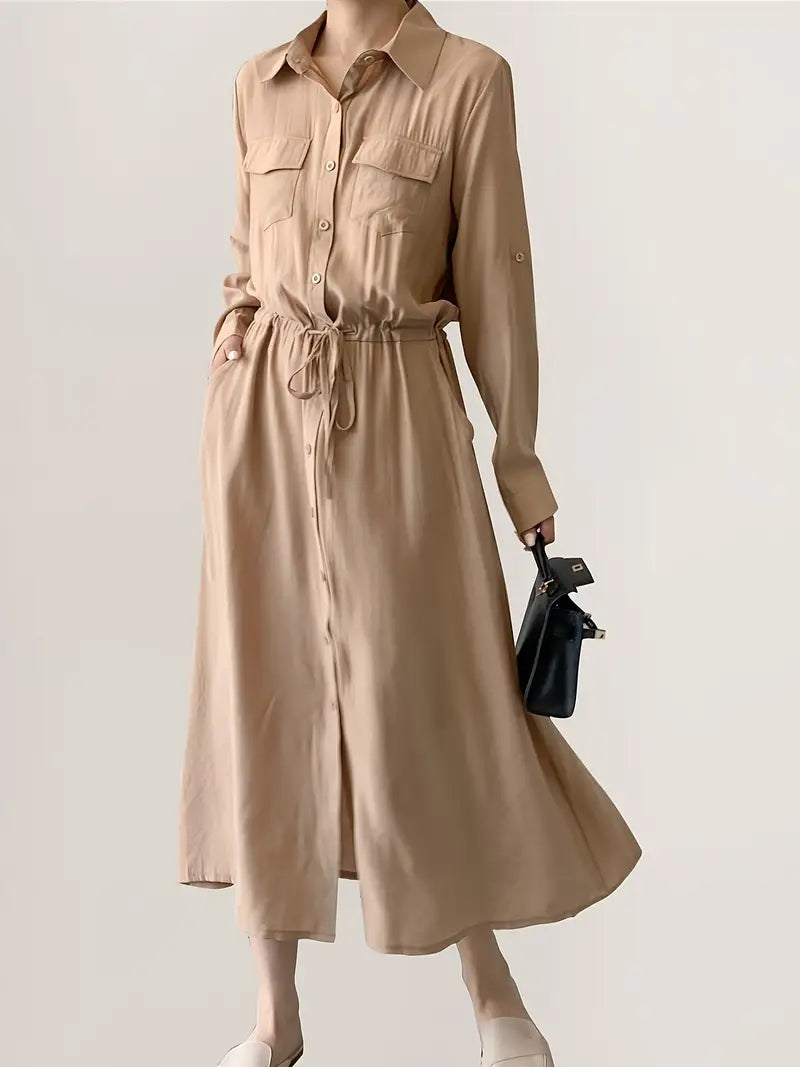 Suus - Maxi Overhemdjurk