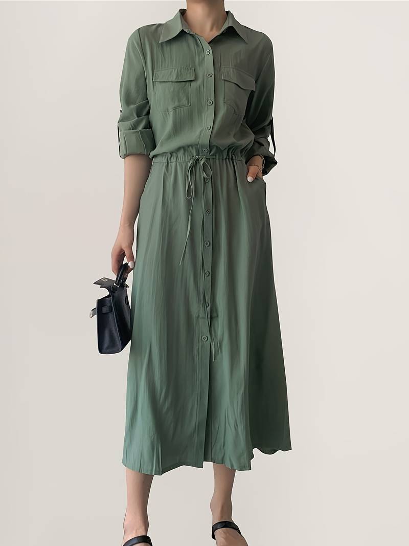 Suus - Maxi Overhemdjurk