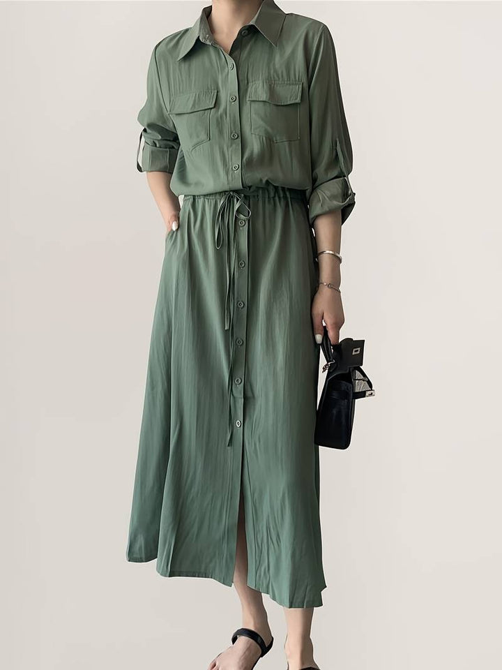 Suus - Maxi Overhemdjurk