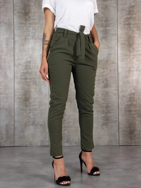Lot - Chiffon dunne broek