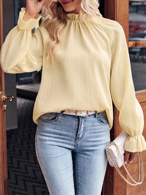 Britt - Trendy Slim Fit Top Voor Vrouwen