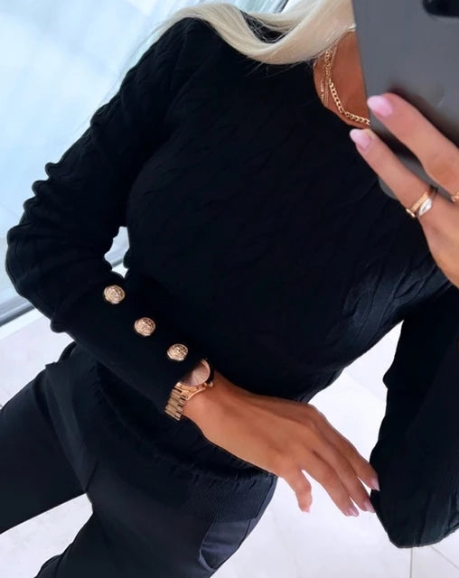 Kristina -  Trui met lange mouwen