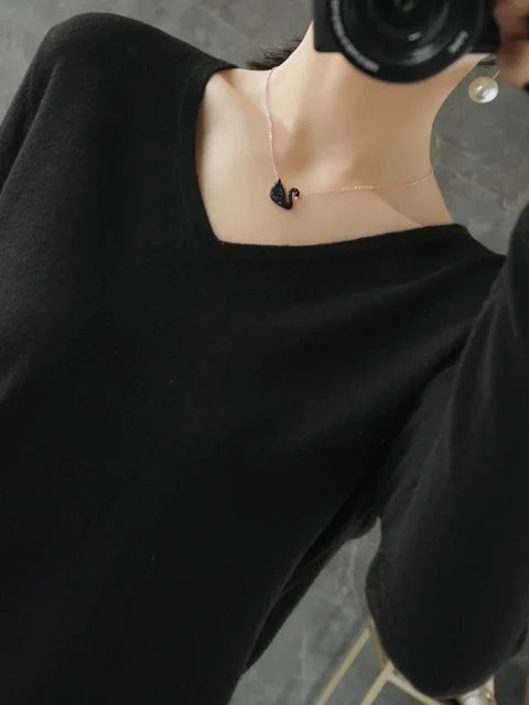 Tamara -  Gebreide truien met V-hals