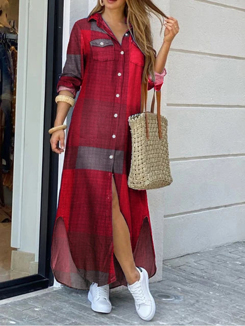 Catharina - Casual Maxi met lange mouwen