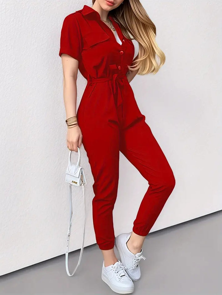 Suze - Monochrome Jumpsuit