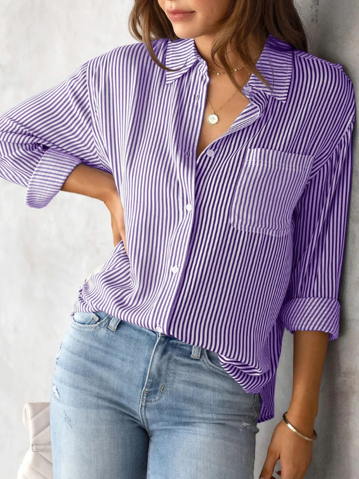 Anita - Snoepjes Kleuren Katoenen Shirt