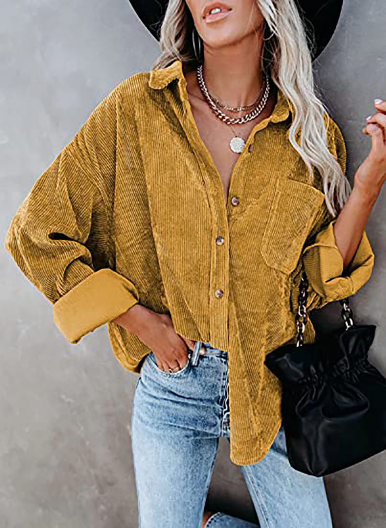 Jolie - Stripe Casual Jas