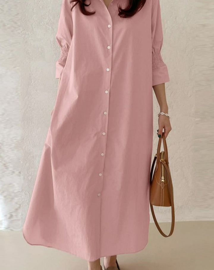 Wilma - Zonnejurk met lange mouwen