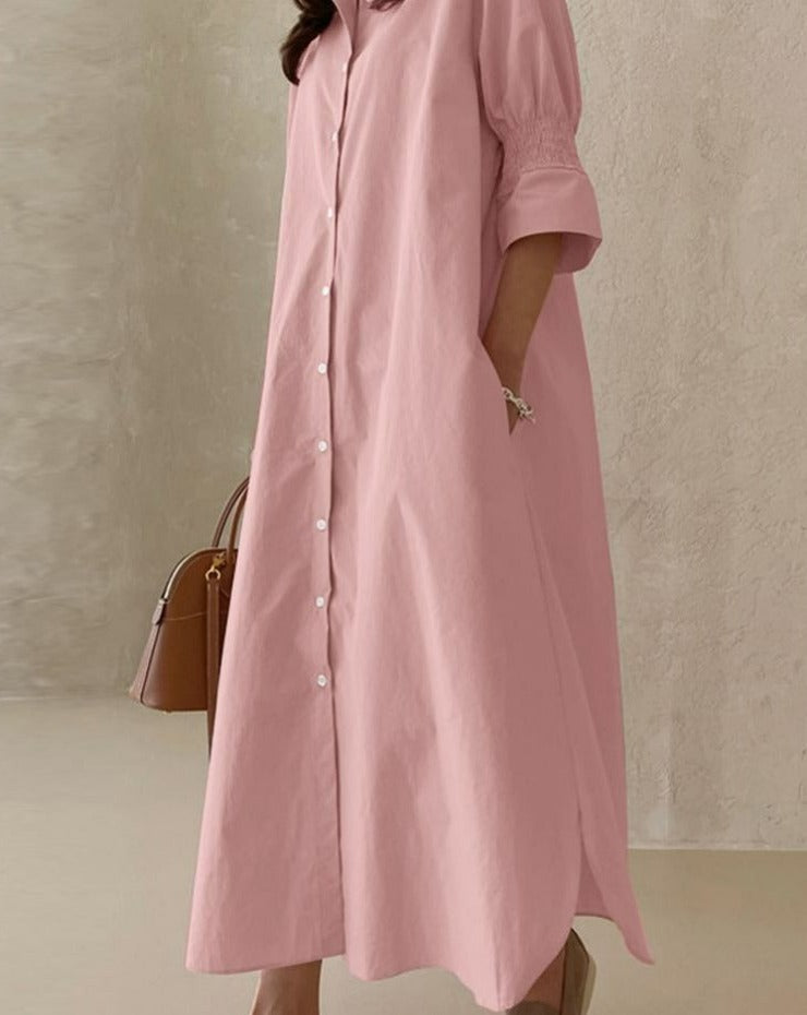 Wilma - Zonnejurk met lange mouwen