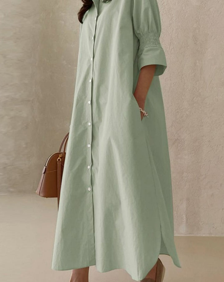 Wilma - Zonnejurk met lange mouwen