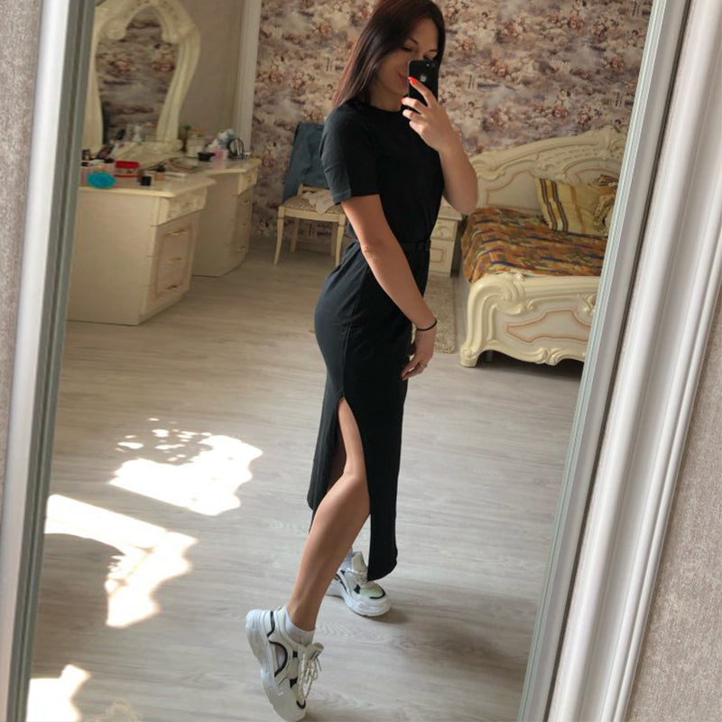 Samantha - Elegante Midi Jurk